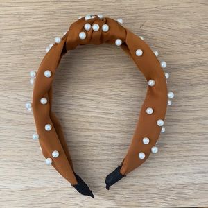 Brown Pearl Headband